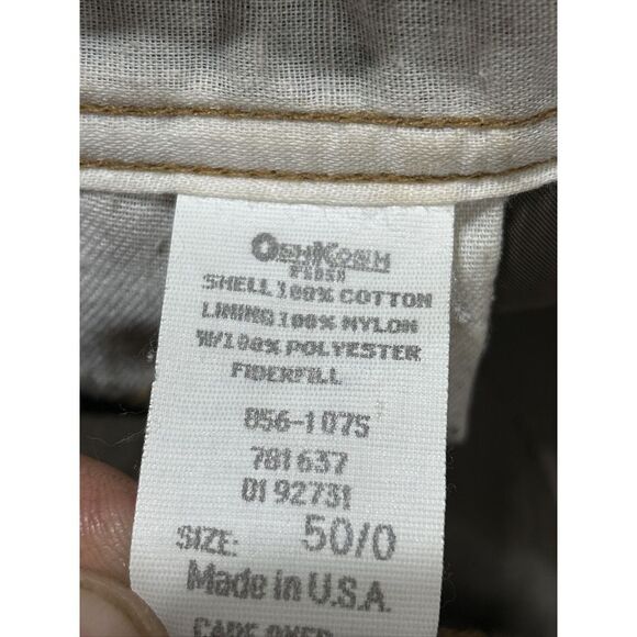 Vintage Men's OshKosh Overalls Double Kneed Size 50 Made In USA - Picture 5 of 15